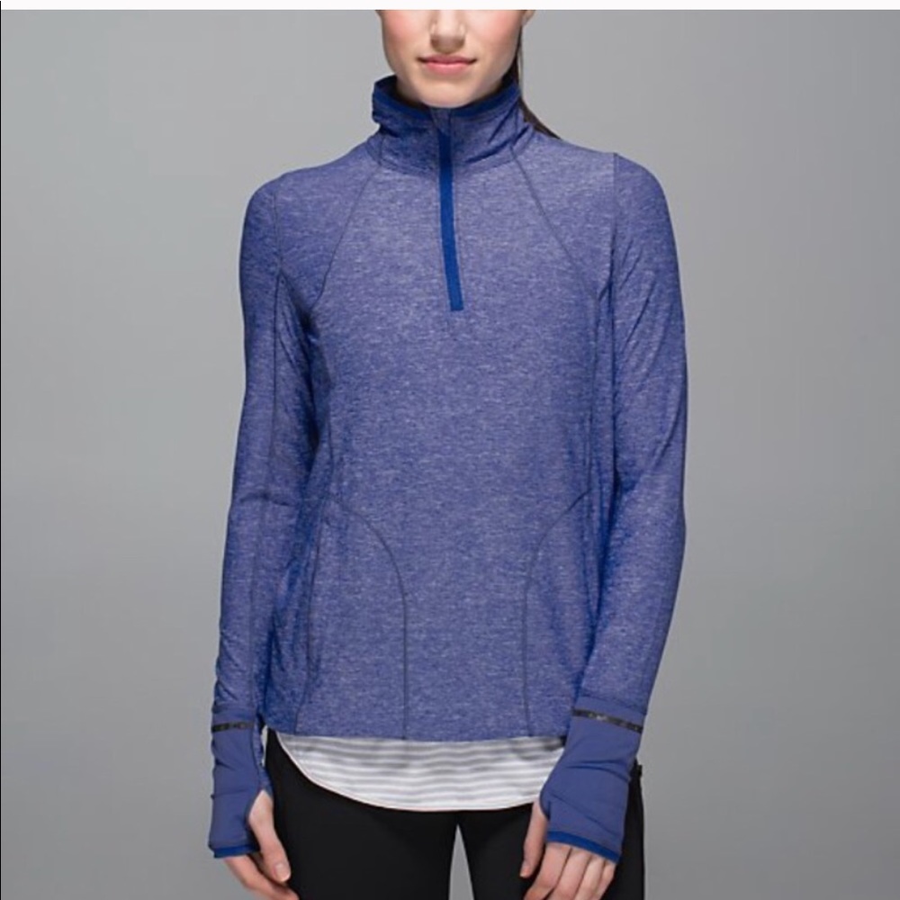 lululemon Pace Pusher 1/2 zip